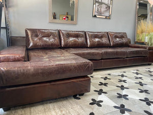ESQUINERO MODELO 395 BLANCO CON OTTOMANA