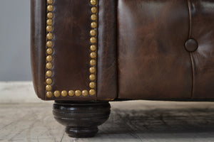 SILLON CHESTERFIELD CHOCOLATE