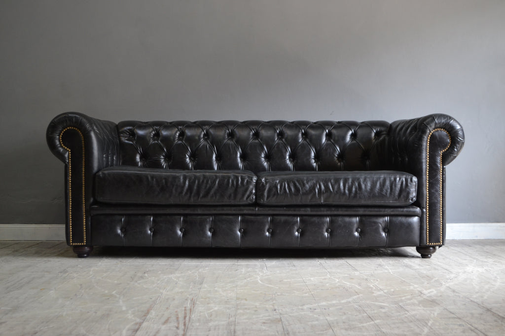 SILLON CHESTERFIELD NEGRO