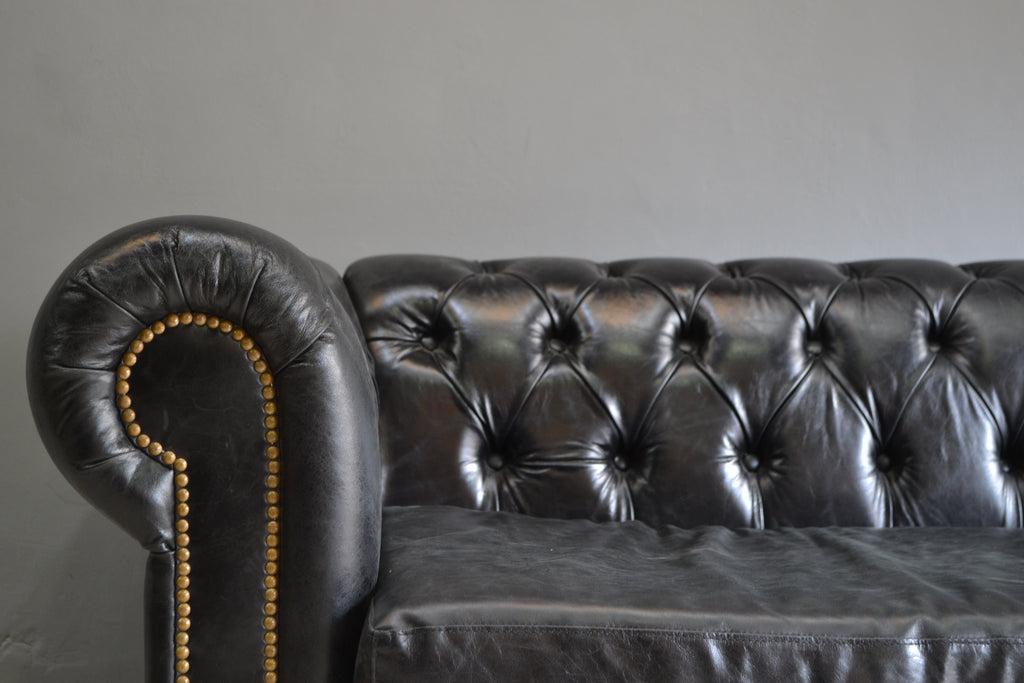 SILLON CHESTERFIELD NEGRO